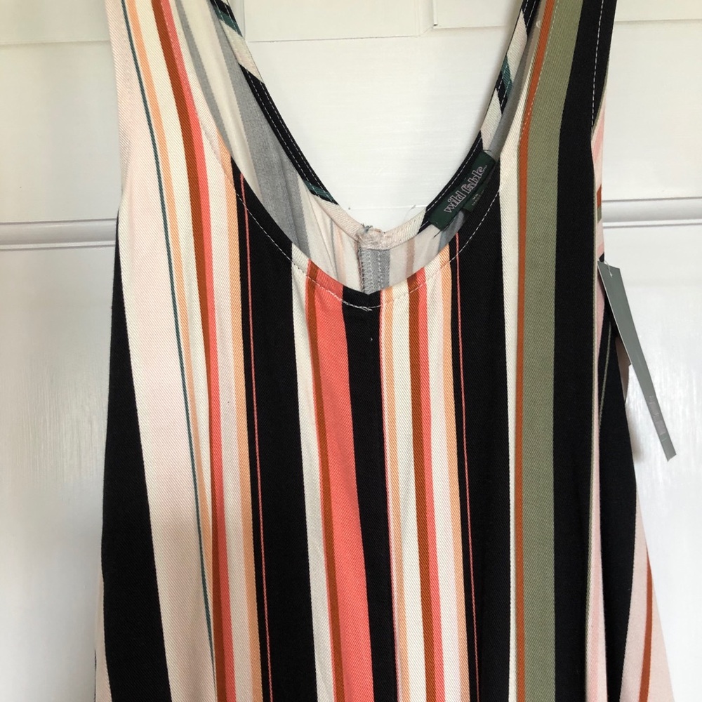 Wild Fable Colorful Stripe Jumpsuit - Picture 2 of 4